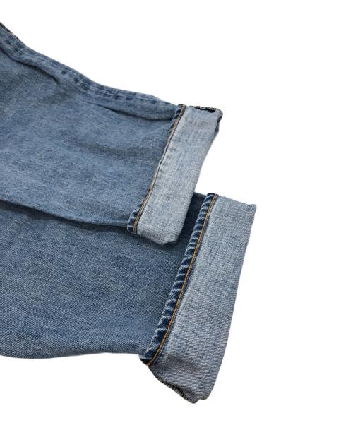 DESCENDANT（ディセンダント）DESCENDANT (ディセンダント) 1995 DENIM TROUSERS BAGGY HARD WASH ブルー サイズ:2の古着・服飾アイテム