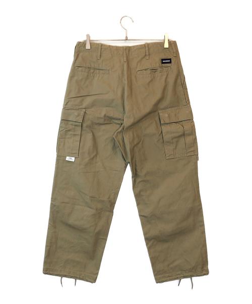 DESCENDANT（ディセンダント）DESCENDANT (ディセンダント) BUCKET CARGO TROUSERS ベージュ サイズ:2の古着・服飾アイテム