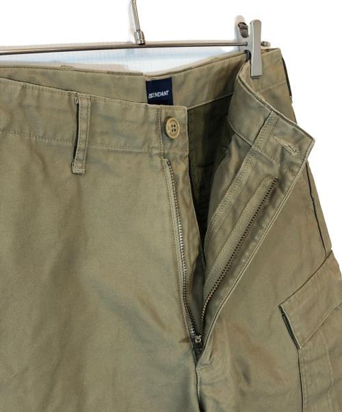 DESCENDANT（ディセンダント）DESCENDANT (ディセンダント) BUCKET CARGO TROUSERS ベージュ サイズ:2の古着・服飾アイテム