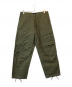 DESCENDANTディセンダント）の古着「BUCKET CARGO TROUSERS」｜オリーブ