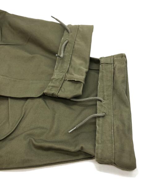 DESCENDANT（ディセンダント）DESCENDANT (ディセンダント) BUCKET CARGO TROUSERS オリーブ サイズ:2の古着・服飾アイテム