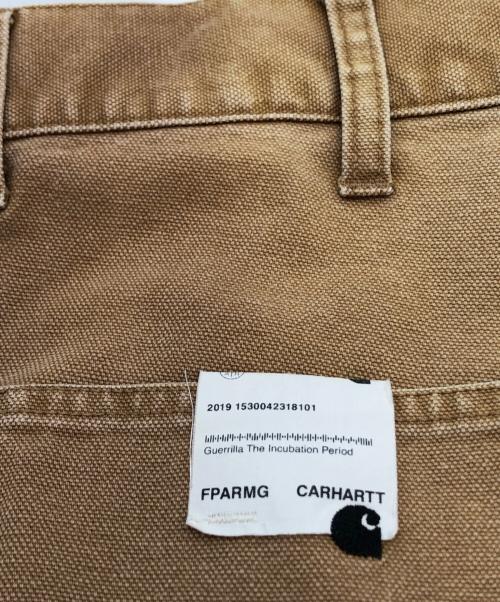 CarHartt（カーハート）CarHartt (カーハート) FPAR Media Guerrilla (エフピーエーアールメディアゲリラ) FPAR SINGLE KNEE PANT ベージュ サイズ:Sの古着・服飾アイテム