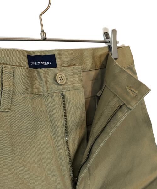 DESCENDANT（ディセンダント）DESCENDANT (ディセンダント) チノショーツ ベージュ サイズ:3の古着・服飾アイテム