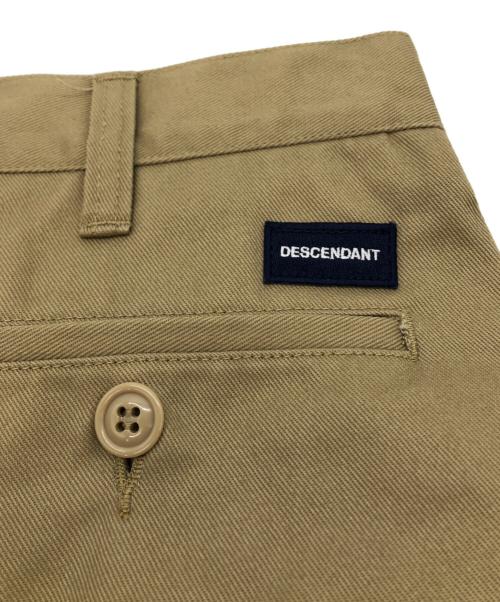 DESCENDANT（ディセンダント）DESCENDANT (ディセンダント) チノショーツ ベージュ サイズ:3の古着・服飾アイテム