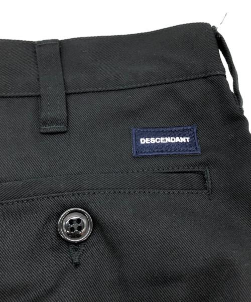 DESCENDANT（ディセンダント）DESCENDANT (ディセンダント) チノショーツ ブラック サイズ:3の古着・服飾アイテム