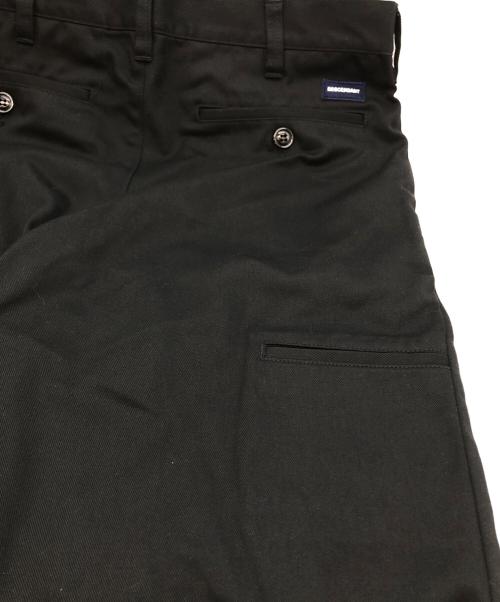 DESCENDANT（ディセンダント）DESCENDANT (ディセンダント) チノショーツ ブラック サイズ:3の古着・服飾アイテム