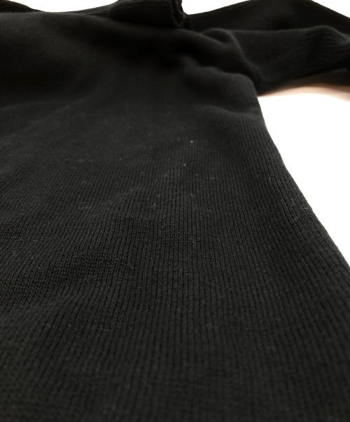 Vivienne Westwood RED LABEL（ヴィヴィアンウエストウッドレッドレーベル）Vivienne Westwood RED LABEL (ヴィヴィアンウエストウッドレッドレーベル) 畔フリルニットカーディガン ブラック サイズ:00の古着・服飾アイテム