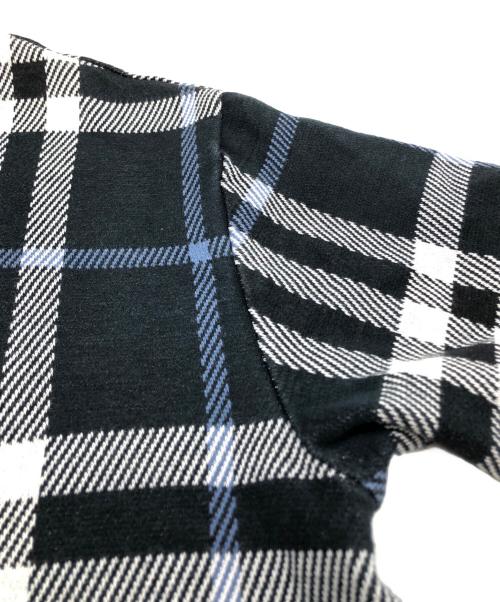 BURBERRY LONDON（バーバリーロンドン）BURBERRY LONDON (バーバリーロンドン) ノバチェックTシャツ ネイビー サイズ:Mの古着・服飾アイテム