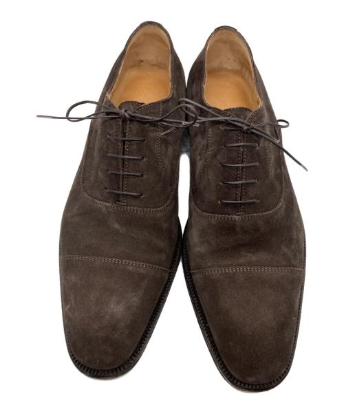 SUTOR MANTELLASSI（ストール・マンテラッシ）Sutor Mantellassi (ストール・マンテラッシ) スウェードシューズ ブラウン サイズ:9の古着・服飾アイテム