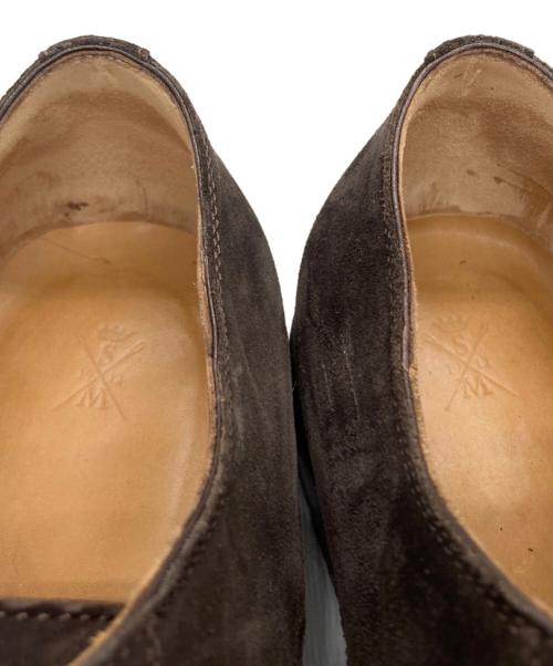 SUTOR MANTELLASSI（ストール・マンテラッシ）Sutor Mantellassi (ストール・マンテラッシ) スウェードシューズ ブラウン サイズ:9の古着・服飾アイテム