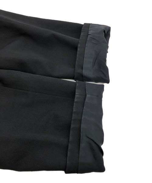 Yohji Yamamoto pour homme（ヨウジヤマモト プールオム）Yohji Yamamoto pour homme (ヨウジヤマモト プールオム) ウールギャバジン ノーカラー コート ブラック サイズ:2の古着・服飾アイテム