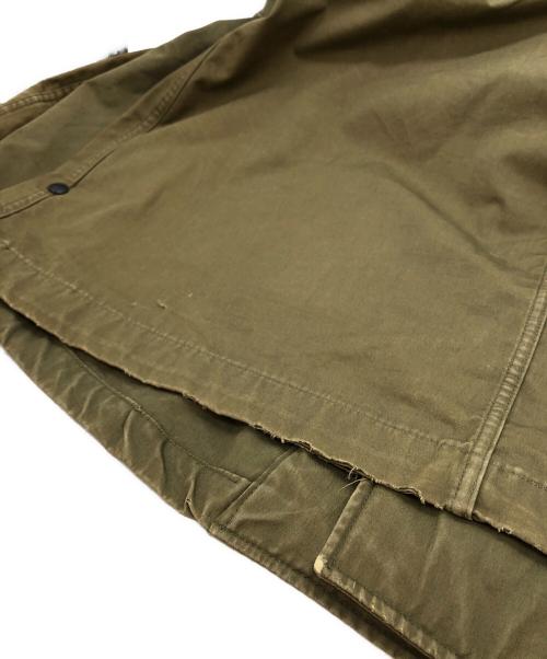 US ARMY（ユーエスアーミー）US ARMY (ユーエスアーミー) M-47 PARKA OVERCOAT カーキ サイズ:MEDIUMの古着・服飾アイテム