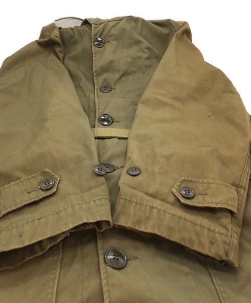 US ARMY（ユーエスアーミー）US ARMY (ユーエスアーミー) M-47 PARKA OVERCOAT カーキ サイズ:MEDIUMの古着・服飾アイテム