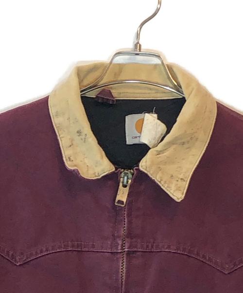CarHartt（カーハート）CarHartt (カーハート) サンタフェジャケット ボルドー サイズ:MEDIUMの古着・服飾アイテム