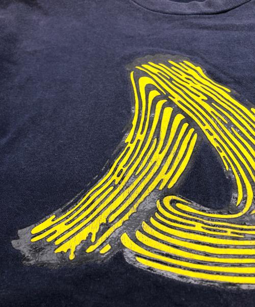 stussy（ステューシー）stussy (ステューシー) プリントTシャツ ネイビー サイズ:Largeの古着・服飾アイテム