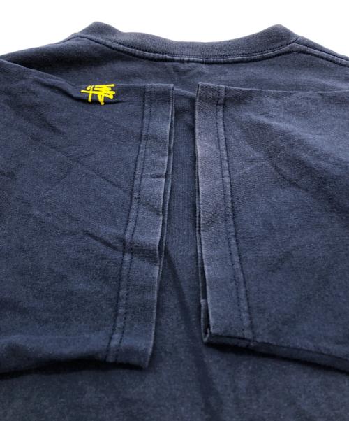 stussy（ステューシー）stussy (ステューシー) プリントTシャツ ネイビー サイズ:Largeの古着・服飾アイテム
