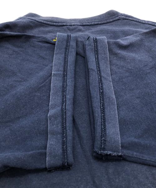 stussy（ステューシー）stussy (ステューシー) プリントTシャツ ネイビー サイズ:Largeの古着・服飾アイテム