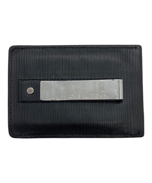 LOUIS VUITTON（ルイ ヴィトン）LOUIS VUITTON (ルイ ヴィトン) ポルトカルト カードケース ブラックの古着・服飾アイテム