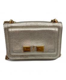 Salvatore Ferragamo（サルヴァトーレ フェラガモ）の古着「Small Ginevra Shoulder Bag」｜ゴールド