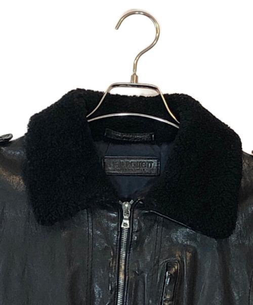 NEIL BARRETT（ニールバレット）NEIL BARRETT (ニールバレット) レザージャケット ブラック サイズ:下記参照の古着・服飾アイテム
