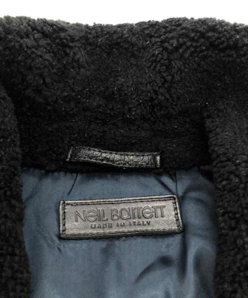 NEIL BARRETT（ニールバレット）NEIL BARRETT (ニールバレット) レザージャケット ブラック サイズ:下記参照の古着・服飾アイテム