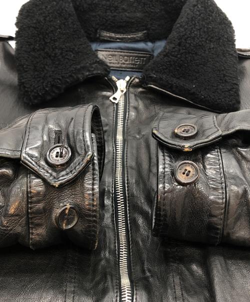 NEIL BARRETT（ニールバレット）NEIL BARRETT (ニールバレット) レザージャケット ブラック サイズ:下記参照の古着・服飾アイテム