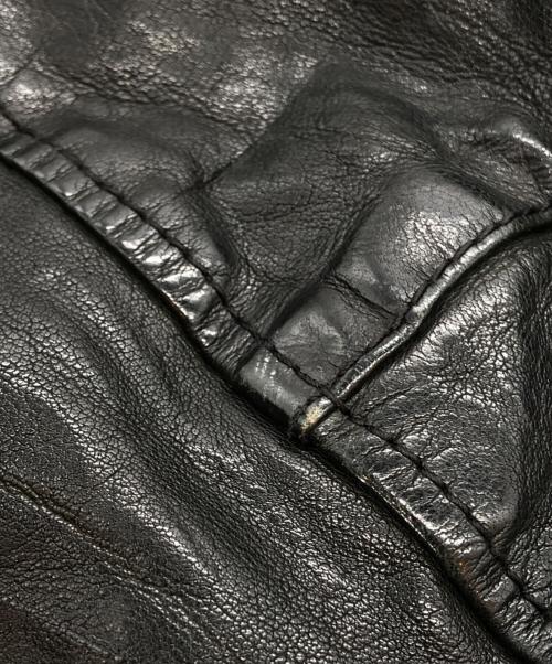 NEIL BARRETT（ニールバレット）NEIL BARRETT (ニールバレット) レザージャケット ブラック サイズ:下記参照の古着・服飾アイテム