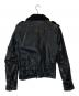NEIL BARRETT (ニールバレット) レザージャケット ブラック サイズ:下記参照：35000円