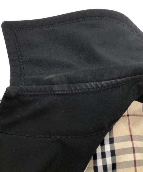 BURBERRY BLACK LABEL（バーバリーブラックレーベル）BURBERRY BLACK LABEL (バーバリーブラックレーベル) 裏ノバチェックトレンチコート ブラック サイズ:Mの古着・服飾アイテム