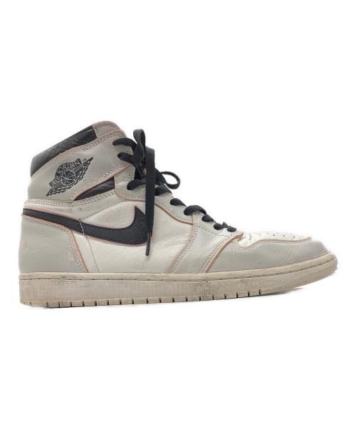 NIKE（ナイキ）NIKE (ナイキ) AIR JORDAN 1 High OG NYC To Paris グレー サイズ:US10.5の古着・服飾アイテム