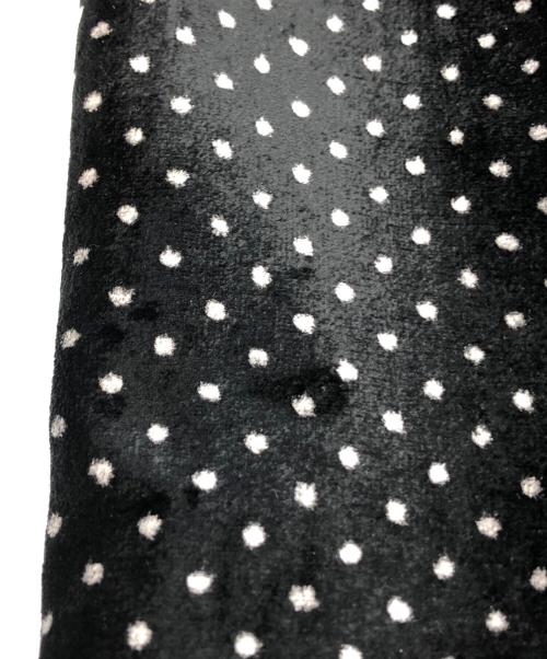 GUCCI（グッチ）GUCCI (グッチ) ベルベッドットスラックス ブラック サイズ:44の古着・服飾アイテム