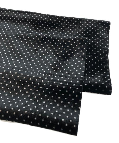 GUCCI（グッチ）GUCCI (グッチ) ベルベッドットスラックス ブラック サイズ:44の古着・服飾アイテム