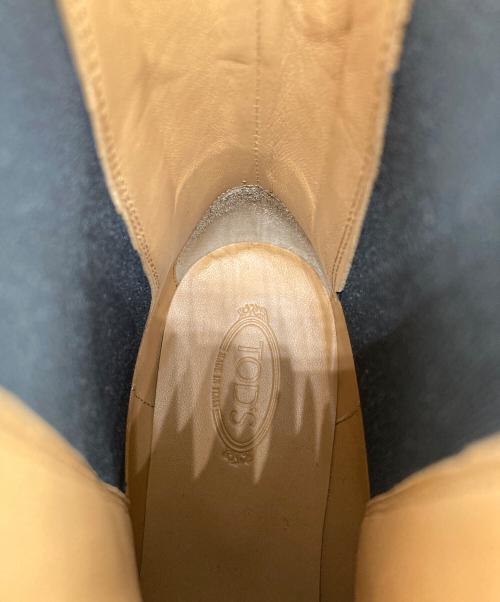 TOD'S（トッズ）TOD'S (トッズ) レザーアンクルブーツ ブラック サイズ:37 1/2(S SIZE)の古着・服飾アイテム