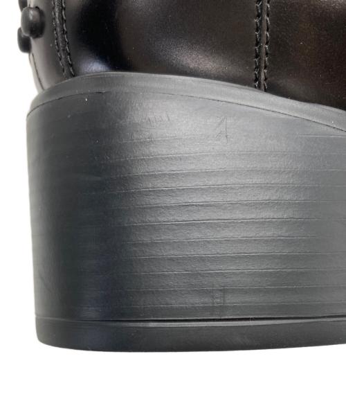 TOD'S（トッズ）TOD'S (トッズ) レザーアンクルブーツ ブラック サイズ:37 1/2(S SIZE)の古着・服飾アイテム