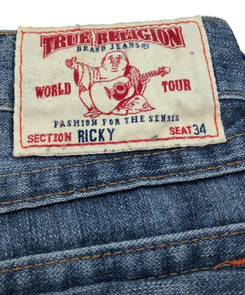 TRUE RELIGION（トゥルー レリジョン）TRUE RELIGION (トゥルー レリジョン) RICKYデニムパンツ インディゴ サイズ:30の古着・服飾アイテム