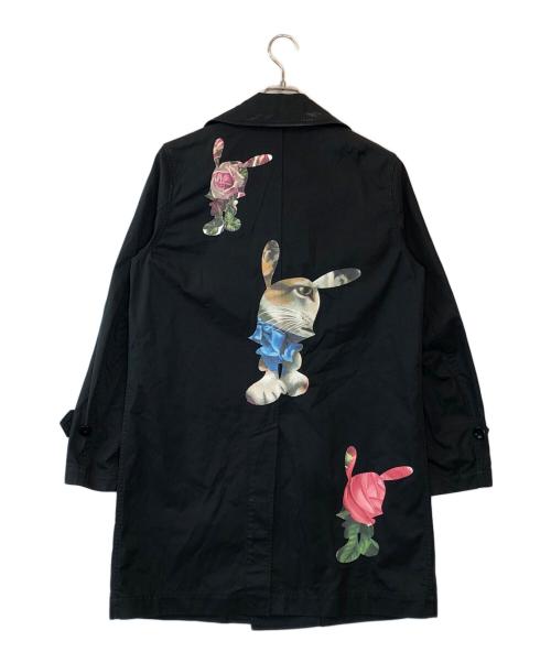 UNDERCOVER（アンダーカバー）UNDERCOVER (アンダーカバー) SKOLOCT (スコロクト) ステンカラーコート ブラック サイズ:2の古着・服飾アイテム