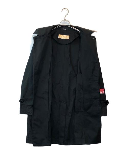 UNDERCOVER（アンダーカバー）UNDERCOVER (アンダーカバー) SKOLOCT (スコロクト) ステンカラーコート ブラック サイズ:2の古着・服飾アイテム