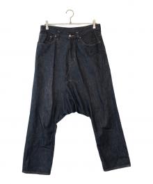 mb（エムビー）の古着「サルエルデニムパンツ」｜インディゴ