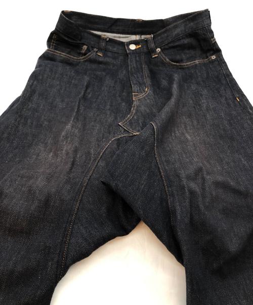 mb（エムビー）MB (エムビー) サルエルデニムパンツ インディゴ サイズ:Mの古着・服飾アイテム