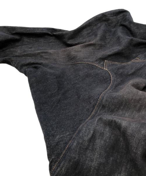 mb（エムビー）MB (エムビー) サルエルデニムパンツ インディゴ サイズ:Mの古着・服飾アイテム