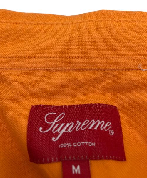 SUPREME（シュプリーム）Supreme (シュプリーム) Classic Logo Oxford L/S Shirt オレンジ サイズ:Mの古着・服飾アイテム