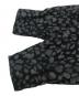 中古・古着 BLACK COMME des GARCONS (ブラックコムデギャルソン) レオパード プリントシアーシャツ ブラック サイズ:XS：15000円