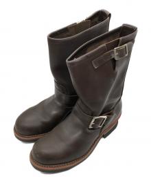 RED WING（レッドウィング）の古着「エンジニアブーツ」｜ブラウン