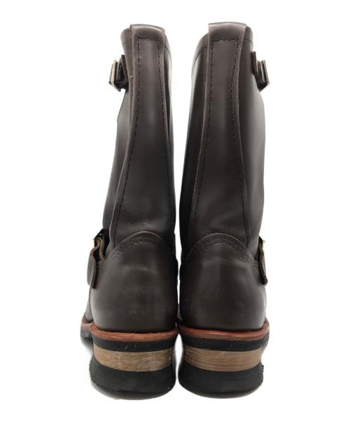 RED WING（レッドウィング）RED WING (レッドウィング) エンジニアブーツ ブラウン サイズ:24.5㎝の古着・服飾アイテム