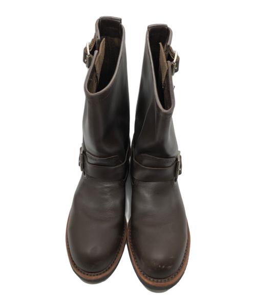RED WING（レッドウィング）RED WING (レッドウィング) エンジニアブーツ ブラウン サイズ:24.5㎝の古着・服飾アイテム