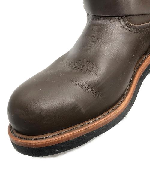 RED WING（レッドウィング）RED WING (レッドウィング) エンジニアブーツ ブラウン サイズ:24.5㎝の古着・服飾アイテム