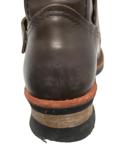 RED WING（レッドウィング）RED WING (レッドウィング) エンジニアブーツ ブラウン サイズ:24.5㎝の古着・服飾アイテム