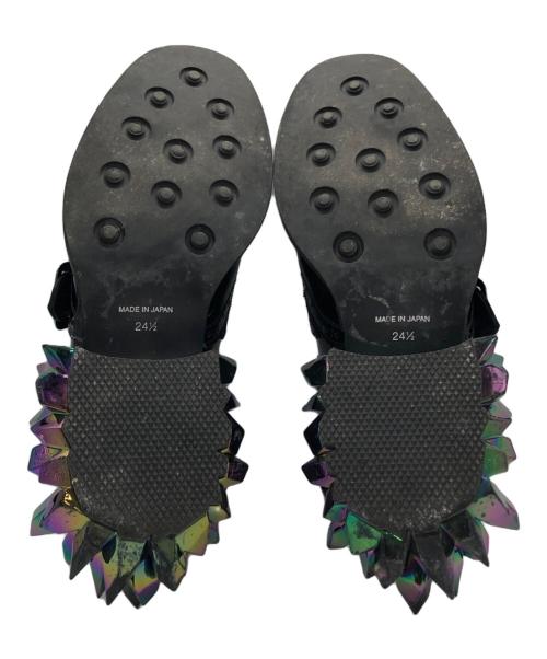 hazama（ハザマ）hazama (ハザマ) 美来永光のドレスシューズ ブラック サイズ:24 1/2の古着・服飾アイテム