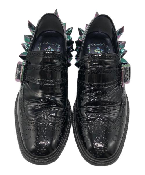 hazama（ハザマ）hazama (ハザマ) 美来永光のドレスシューズ ブラック サイズ:24 1/2の古着・服飾アイテム