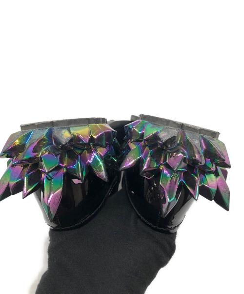 hazama（ハザマ）hazama (ハザマ) 美来永光のドレスシューズ ブラック サイズ:24 1/2の古着・服飾アイテム